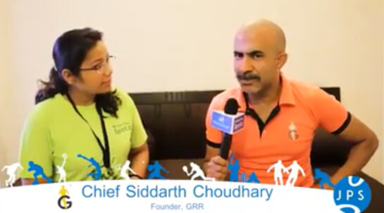 GRR chief, Mr Siddarth Choudhary, in a candid interview one day before The Great India Run
